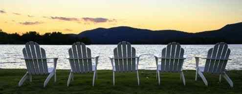 Anatomie d'une chaise adirondack