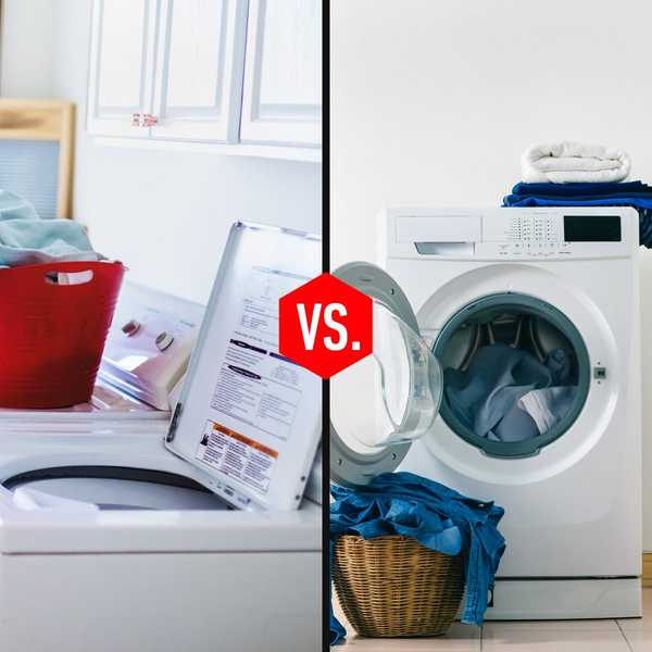 Sind vorne Ladungswaschmaschinen besser als Top -Lader?