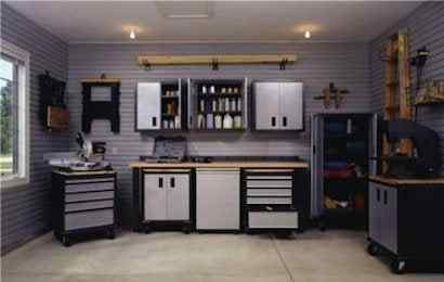 Options de stockage de garage radio Bob Vila