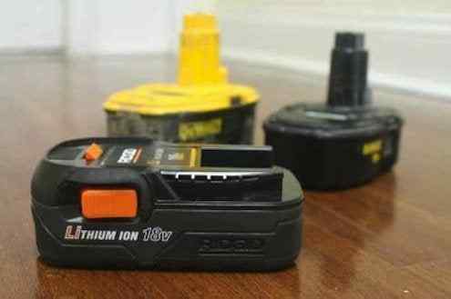 Batteries Bob Vila Radio Lithium-ion