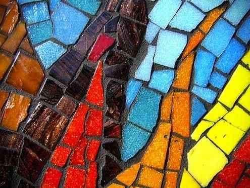 Mosaicos de azulejos de radio Bob Vila