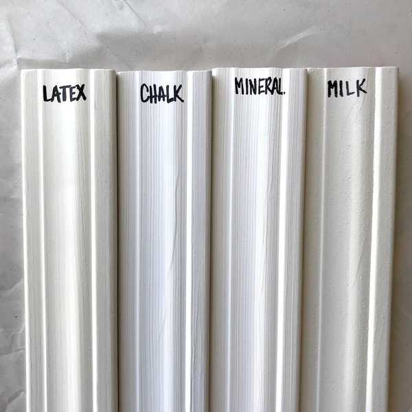 Peinture à la craie, lait, minéral ou latex, qui est la meilleure pour votre projet de financement?