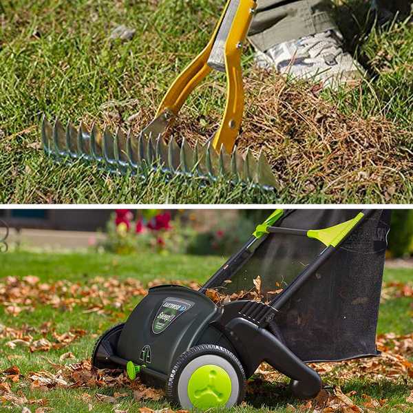 DeThatcher vs. Lawn Sweeper Was ist der Unterschied??
