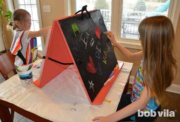 DIY Kids Cract Your Own Tabletop Learding