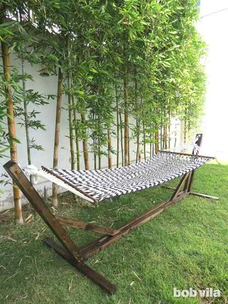 DIY Lite Build A Backyard Hammock Stand dari awal