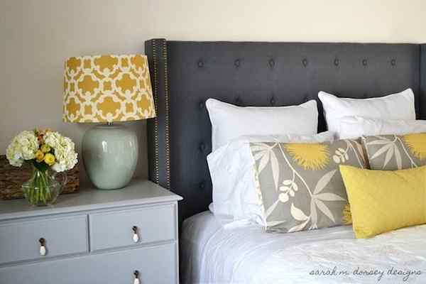 Headboard berlapis sayap diy