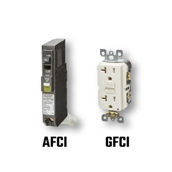 Explicando la diferencia entre GFCI y AFCI Protection
