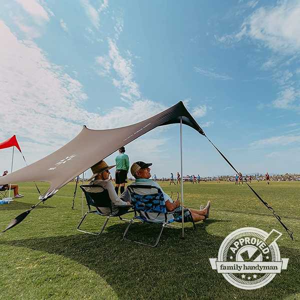 De la plage à l'arrière-cour, prenez ce Sunshade partout où vous allez