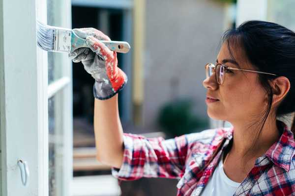 Guia para tinta de acabamento exterior