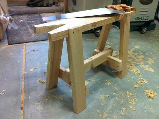 Cara Membina Sawhorse