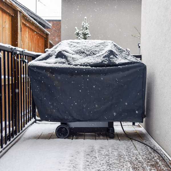 So reinigen und lagern Sie Ihre Außenküche für den Winter