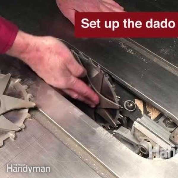 Comment couper un joint de lapin avec une scie à table