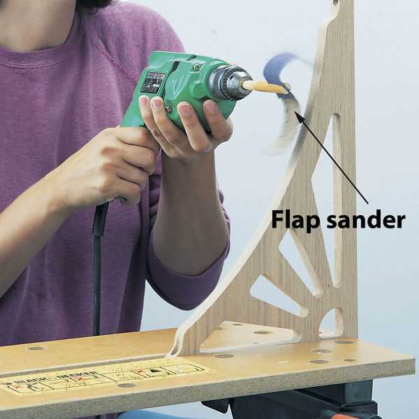 Cara membuat flap sander