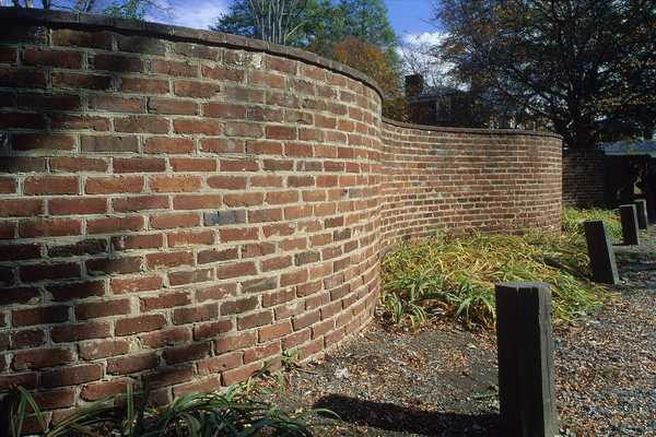 Si vous voyez un mur de briques ondulé, c'est ce que cela signifie