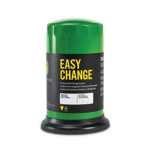 John Deere Easy Change Oil Filter stoppt unordentliche Ölwechsel