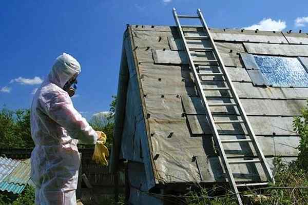 Rumah saya mengandungi asbestos sekarang apa?