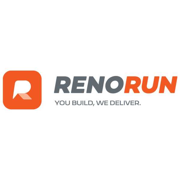 A nova empresa 'Renorun' entrega materiais diretamente ao seu local de trabalho