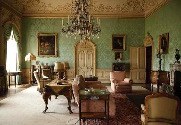 Cat rumah anda warna Downton Abbey