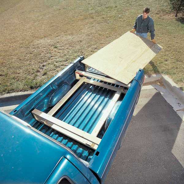 Sperrholzträger für Kompaktwagen