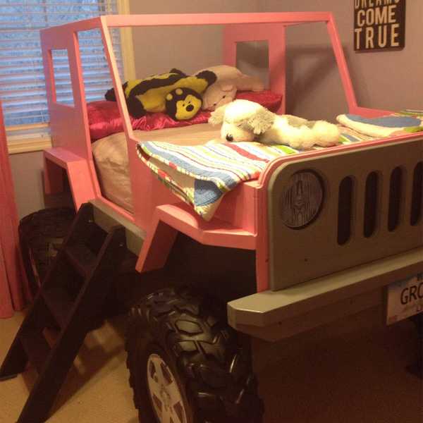 Projek Pembaca Kids Bed Jeep