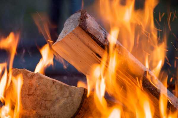 Experimentado vs. Leña seca del horno hace que se quema lo mismo?