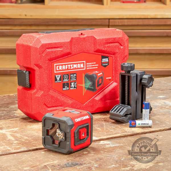 El nivel de láser Craftsman Craftsman aprobado por Handyman Family es una adición valiosa a su caja de herramientas