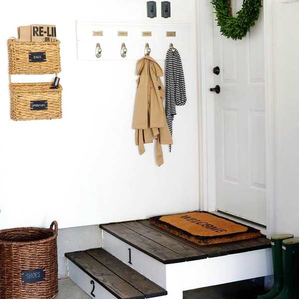 Dicas para um mudroom organizado