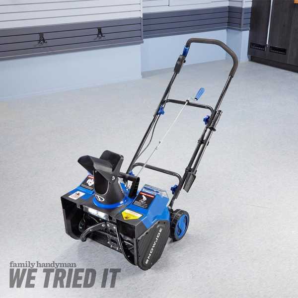 Wir testeten den Schnee Joe Cordless Snow Blower