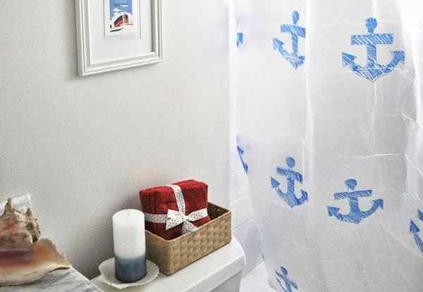 Les projets du week-end font un rideau de douche 5 façons