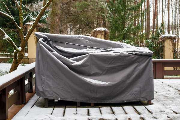Que faire des meubles de patio en plein air en hiver