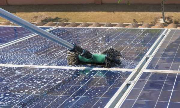 Was Sie über die Reinigung von Sonnenkollektoren wissen sollten