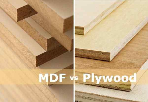 Cual es la diferencia? MDF VS. Madera contrachapada