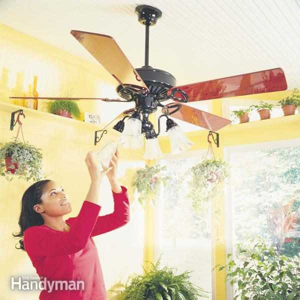 ¿De qué manera debería girar un ventilador de techo??