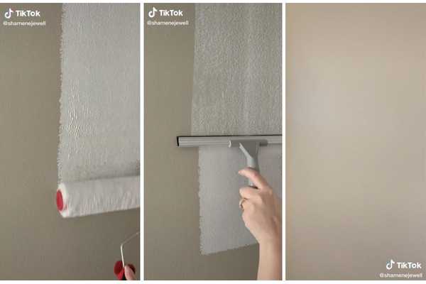 Ce hack de peinture tiktok rendra-t-il vos murs plus lisses?