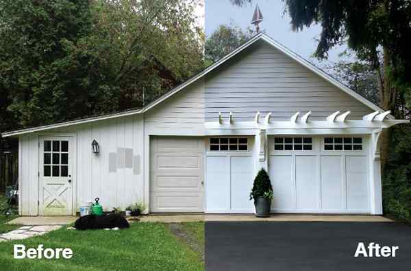 5 Bordstein -Berufungsunterricht aus einer wunderschönen Garage -Überarbeitung