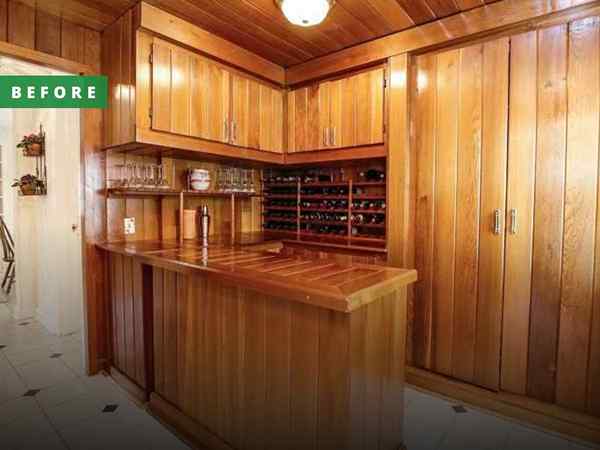 Sebelum & Setelah Bar Rumah Tua Mendapat Makeover Mudroom Anggaran