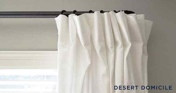 DIY Hydrauging Rure Curtain Rod