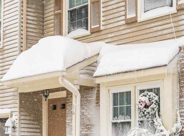 ¿Cuánto nieve puede sostener un techo??