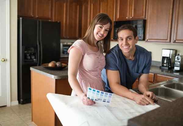 Cara melukis countertop dan kabinet Formica