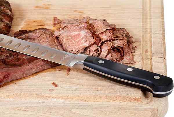 El mejor cuchillo de talla para carne perfectamente en rodajas