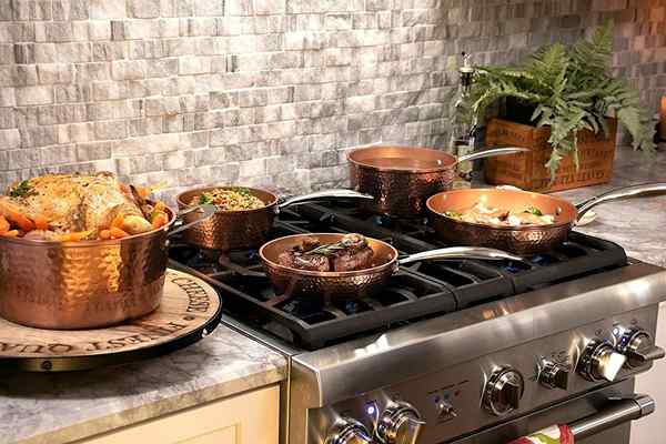 Os melhores panelas de cobre para sua cozinha