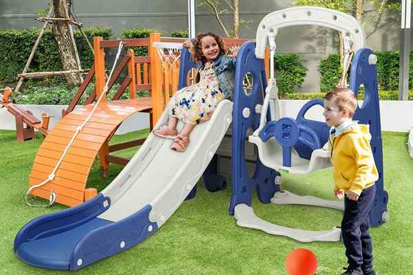 El mejor patio de recreo interior para que los niños se mantengan activos