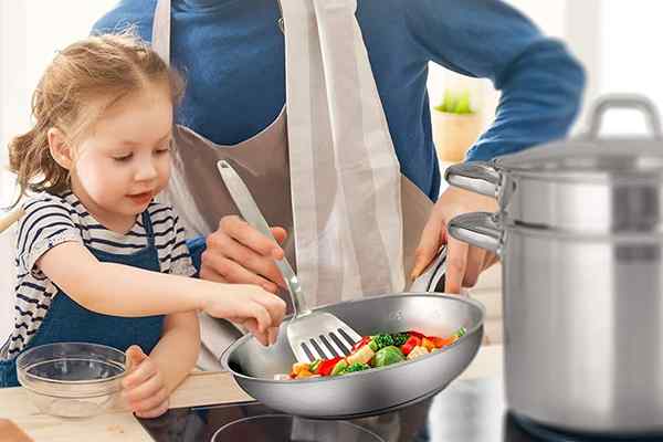 Alat memasak keluli tahan karat terbaik untuk dapur