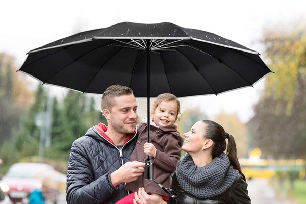 Der beste Regenschirm für regnerische Tage