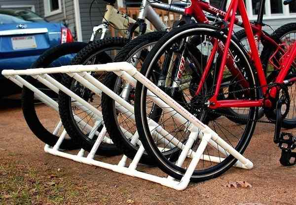 Projetos de fim de semana 5 racks de bicicleta para DIY em barato