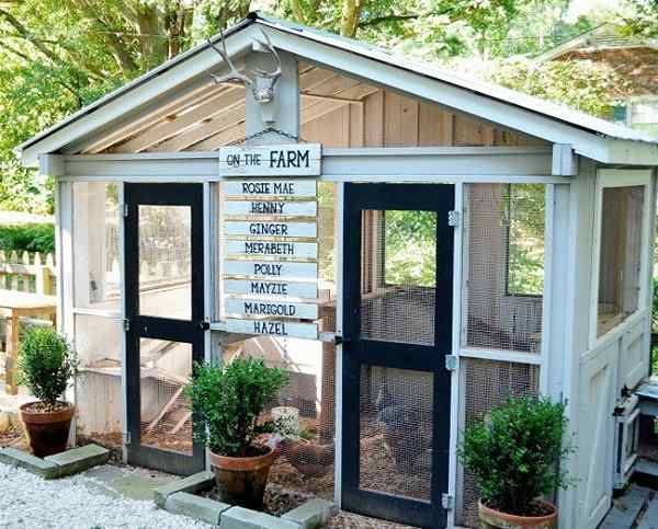 Wochenendprojekte 5 kreative Designs für DIY Chicken Coops