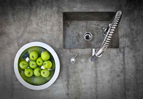 Como fazer bancadas de concreto para sua cozinha