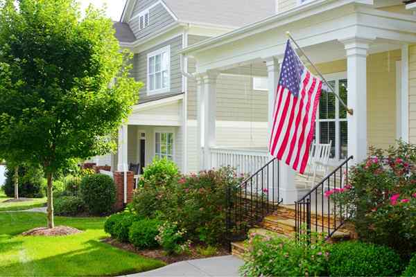 Como descartar adequadamente uma bandeira americana