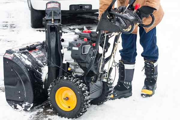 Resolvido! O que fazer quando seu soprador de neve não começará