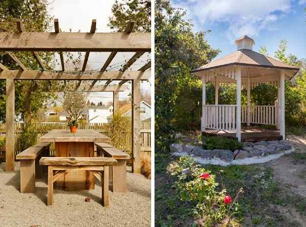 A diferença entre uma pérgola e gazebo, explicada